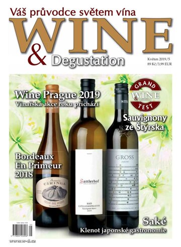 Obálka e-magazínu Wine and Degustation 5/2019