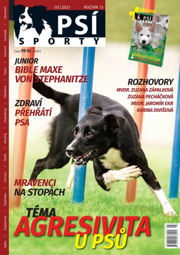 Obálka e-magazínu Psí sporty 3/2021