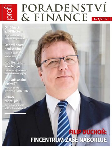 Obálka e-magazínu Profi Poradenství Finance 6/2017