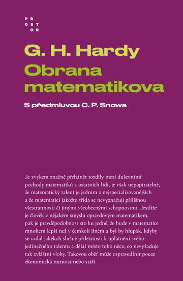 Obálka knihy Obrana matematikova