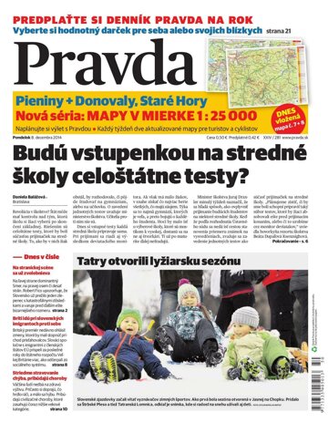 Obálka e-magazínu Pravda 8.12.2014
