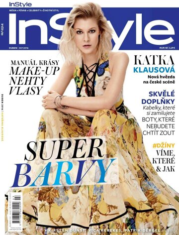 Obálka e-magazínu InStyle 4/2016