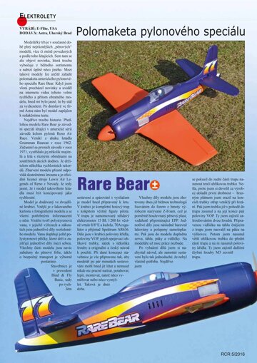 Obálka e-magazínu Rare Bear