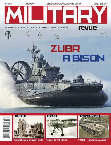 Obálka e-magazínu Military revue 10/2018