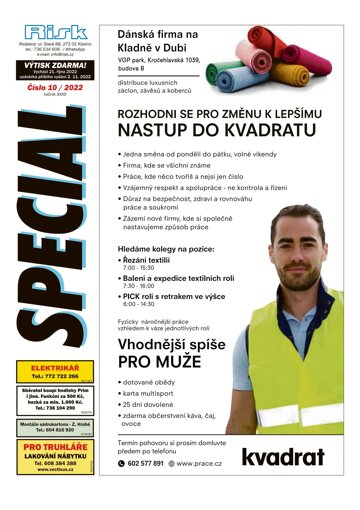 Obálka e-magazínu Special 10/2022
