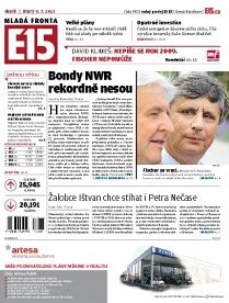 Obálka e-magazínu E15 9.7.2013