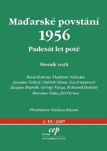 Obálka knihy Maďarské povstání 1956: Padesát let poté