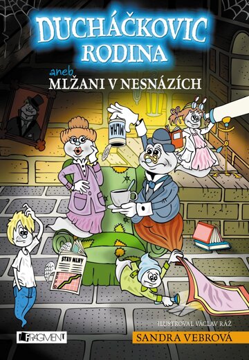 Obálka knihy Ducháčkovic rodina aneb Mlžani v nesnázích