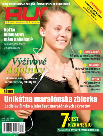Obálka e-magazínu RUN 5-6/2015