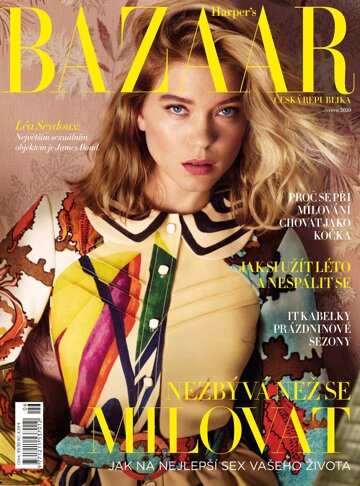 Obálka e-magazínu Harper’s Bazaar 6/2020