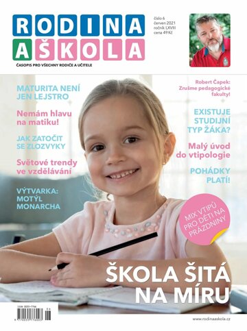Obálka e-magazínu Rodina a škola 6/2021