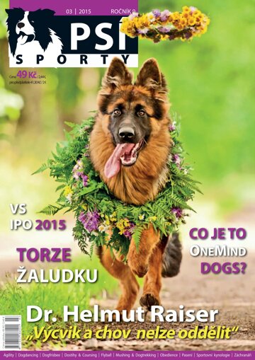 Obálka e-magazínu Psí sporty 3/2015