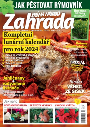 Obálka e-magazínu Zahrada prima napadu 7/2023
