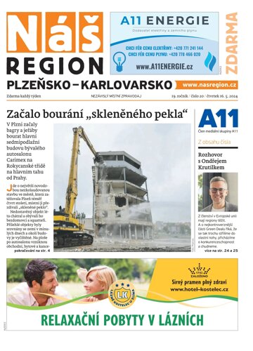 Obálka e-magazínu Náš Region - Karlovarsko 20/2024