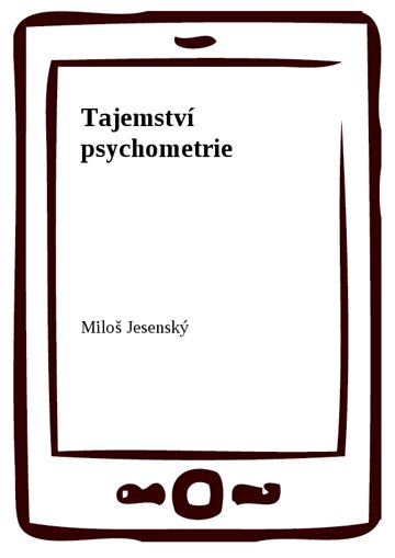 Obálka knihy Tajemství psychometrie