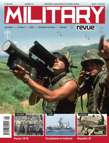Obálka e-magazínu Military revue 7-8/2016