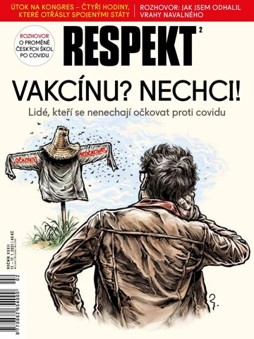 Obálka e-magazínu Respekt 2/2021