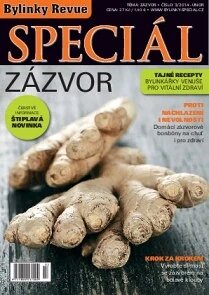 Obálka e-magazínu Speciál bylinky 3/14 zázvor