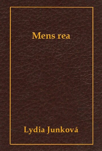 Obálka knihy Mens rea