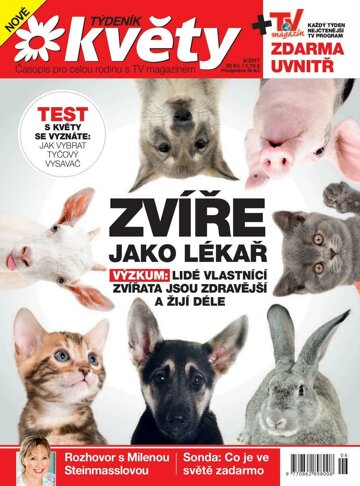 Obálka e-magazínu Týdeník Květy 6/2017