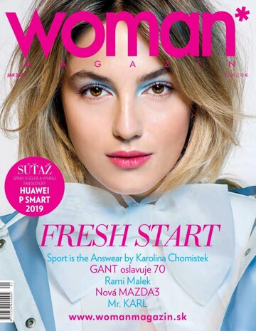 Obálka e-magazínu Woman magazín jar 2019