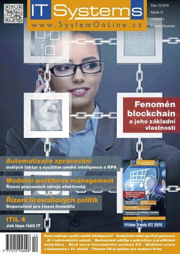 Obálka e-magazínu IT Systems 12/2019