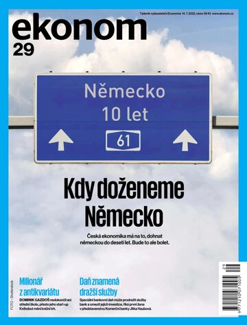 Obálka e-magazínu Ekonom 29 - 14.7.2022