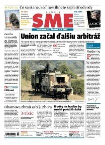 Obálka e-magazínu SME 7.2.2013