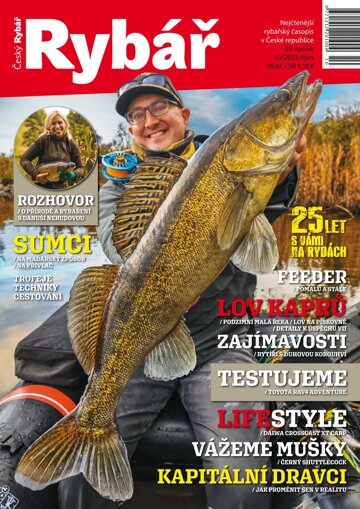 Obálka e-magazínu Český rybář 10/2022