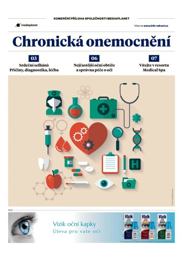 Obálka e-magazínu Příloha Chronická onemocnění - Čechy