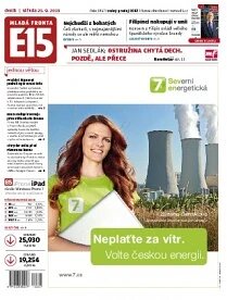 Obálka e-magazínu E15 25.9.2013