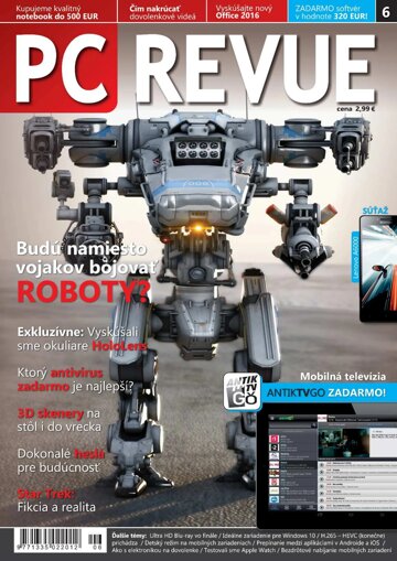Obálka e-magazínu PC REVUE 6/2015