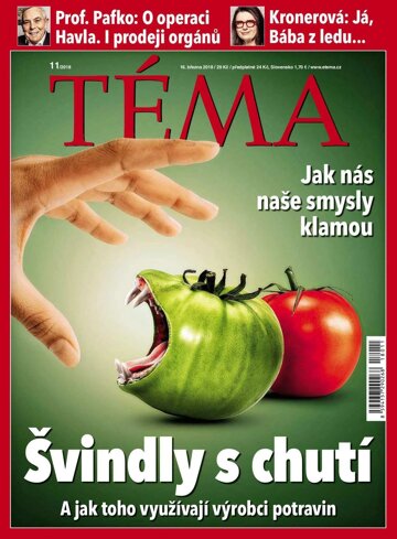 Obálka e-magazínu TÉMA 16.3.2018