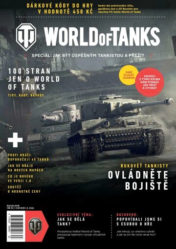 Obálka e-magazínu World of Tanks 2/2018