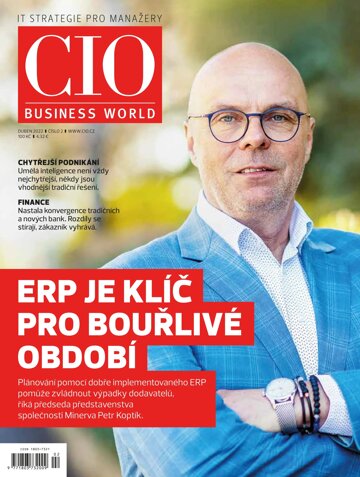 Obálka e-magazínu CIO Business World 2/2022