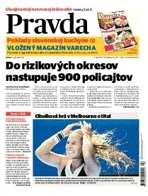 Obálka e-magazínu Pravda 24. 1. 2014