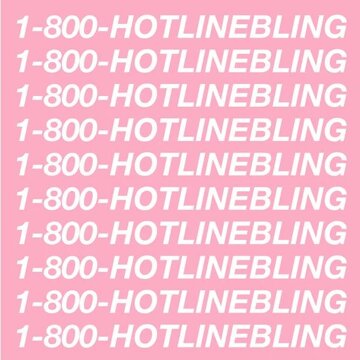 Obálka uvítací melodie Hotline Bling