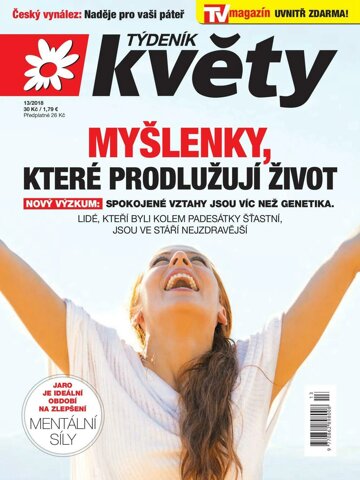 Obálka e-magazínu Týdeník Květy 13/2018