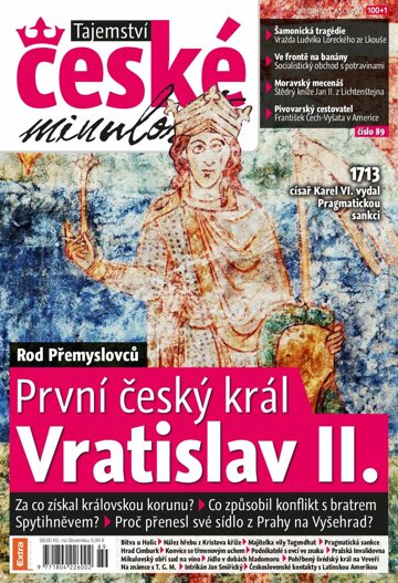 Obálka e-magazínu Tajemství české minulosti jaro 2021