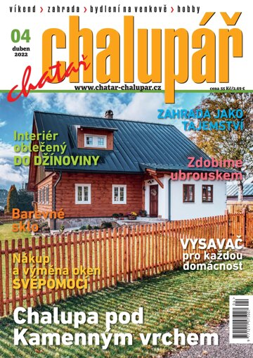 Obálka e-magazínu Chatař Chalupář 4/2022