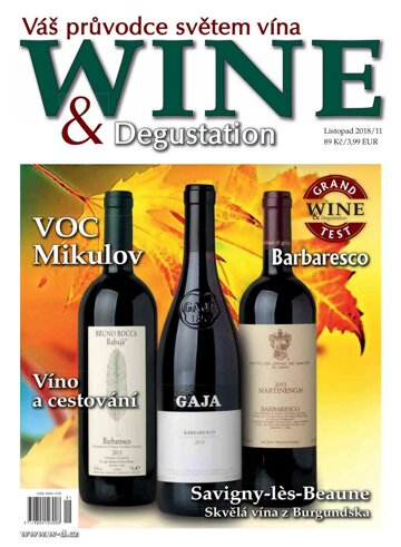 Obálka e-magazínu Wine and Degustation 11/2018