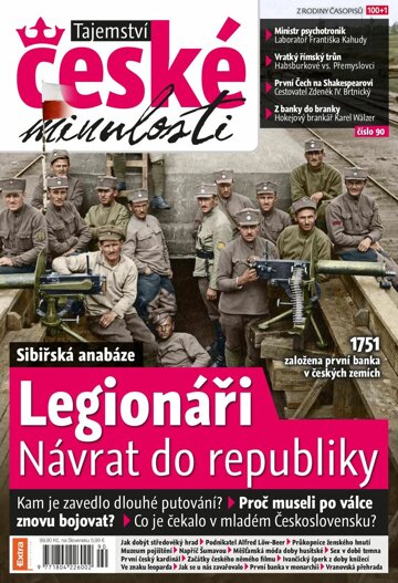Obálka e-magazínu Tajemství české minulosti léto 2021