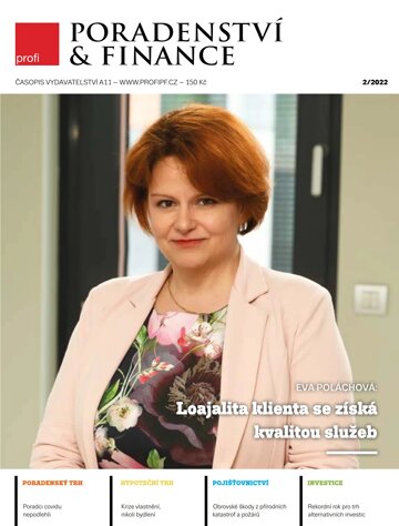Obálka e-magazínu Profi Poradenství Finance 2/2022