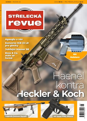 Obálka e-magazínu Střelecká revue 6/2023