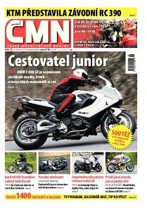 Obálka e-magazínu ČESKÉ MOTOCYKLOVÉ NOVINY 15/2013
