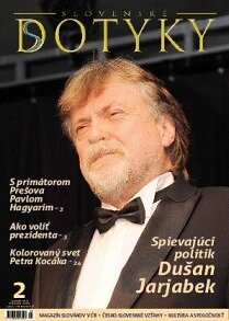 Obálka e-magazínu SLOVENSKÉ DOTYKY 2/2014