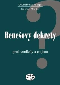 Obálka knihy Benešovy dekrety