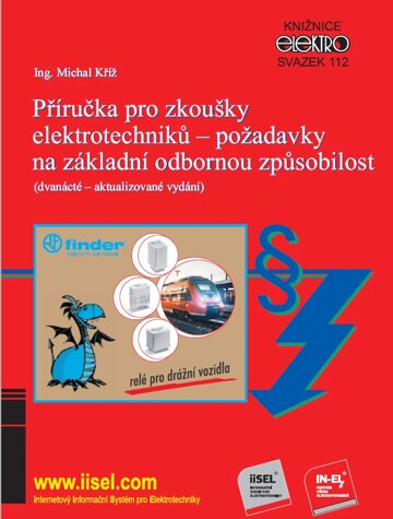 Obálka knihy Příručka pro zkoušky elektrotechniků - požadavky na základní odbornou způsobilost