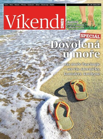 Obálka e-magazínu Víkend DNES Magazín - 23.5.2015