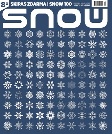 Obálka e-magazínu SNOW 100 - prosinec 2016